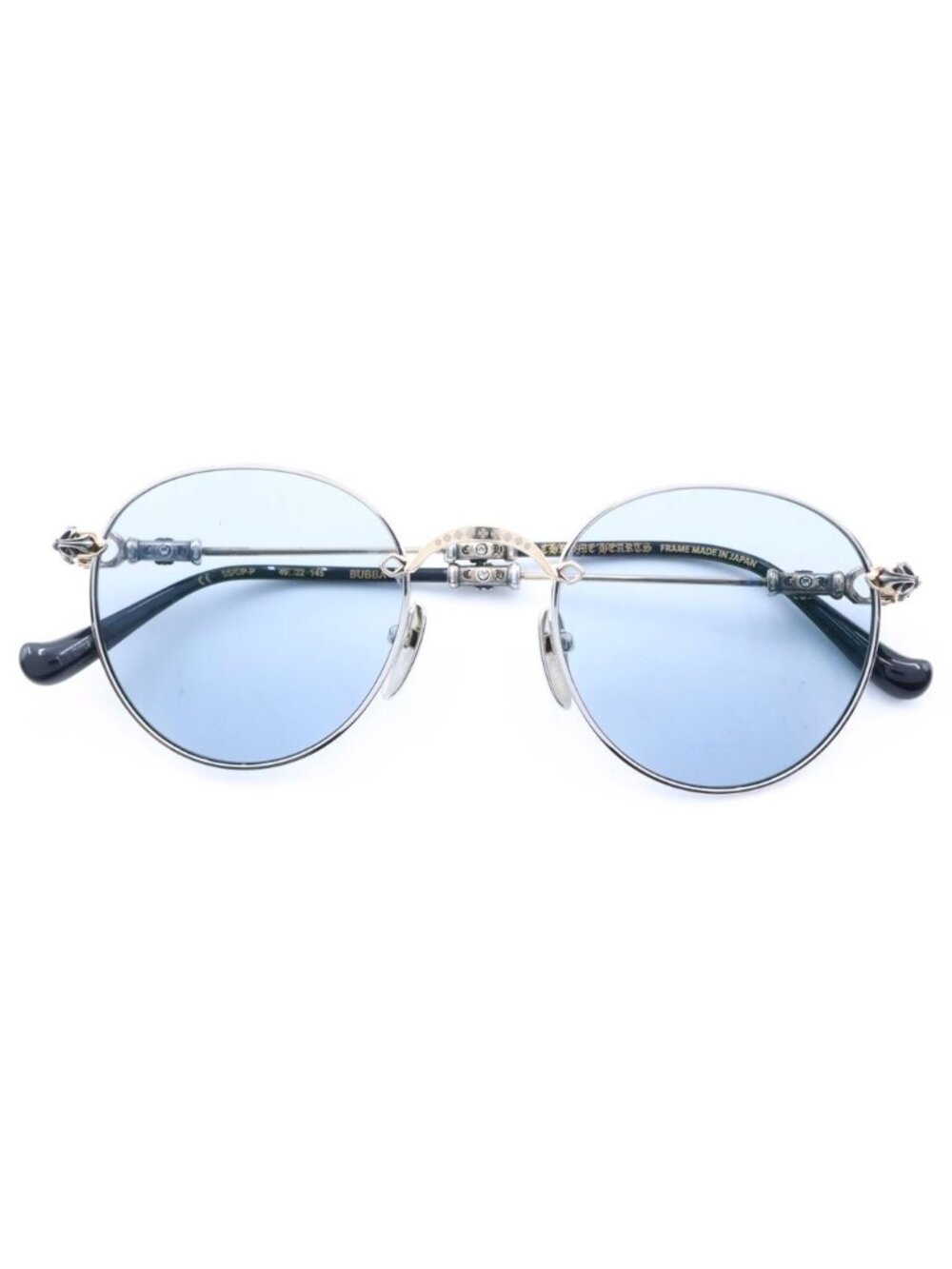 Chrome Hearts Bubba- Eyewear Sunglasses Black Silver